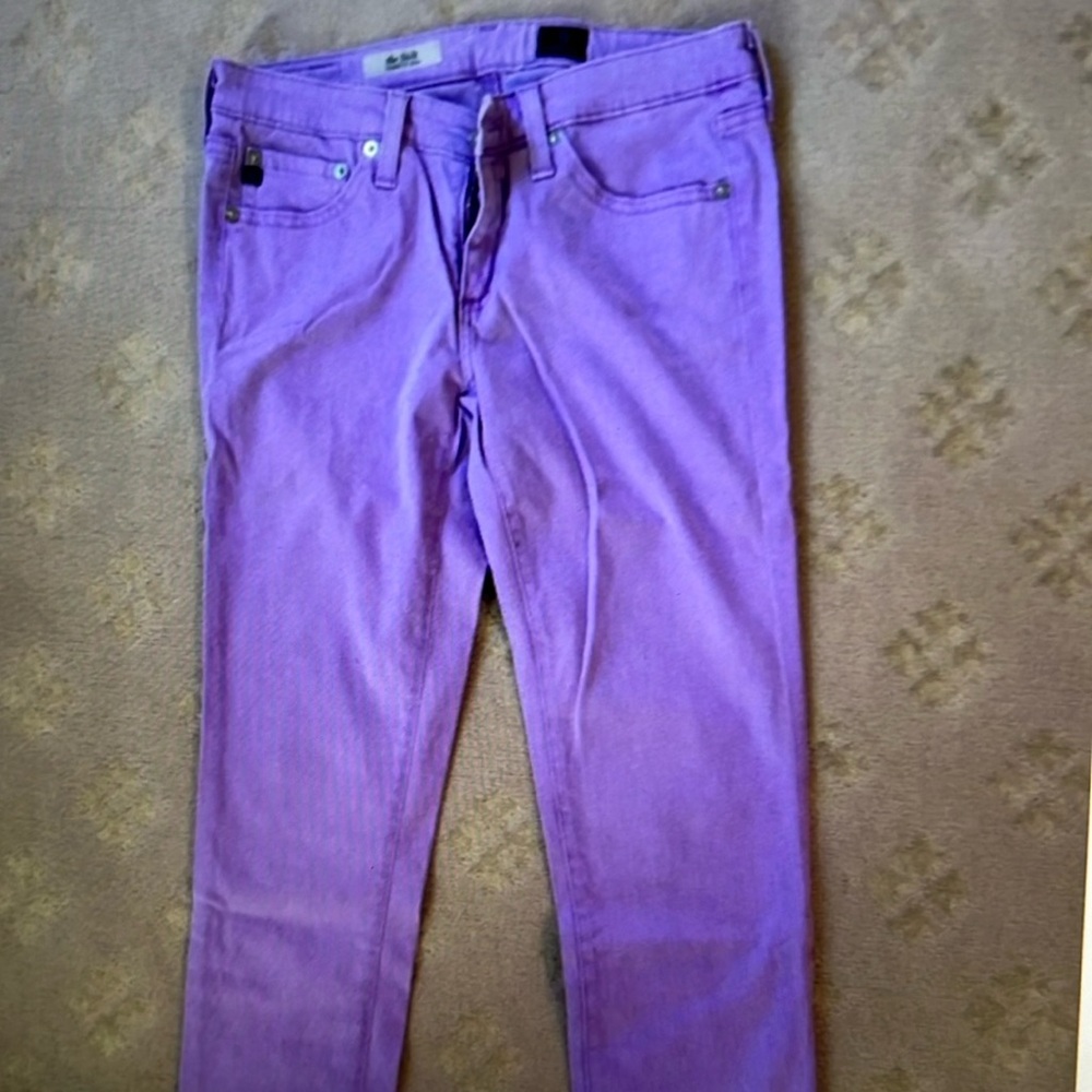 AG Stilt jeans in lavender size 28